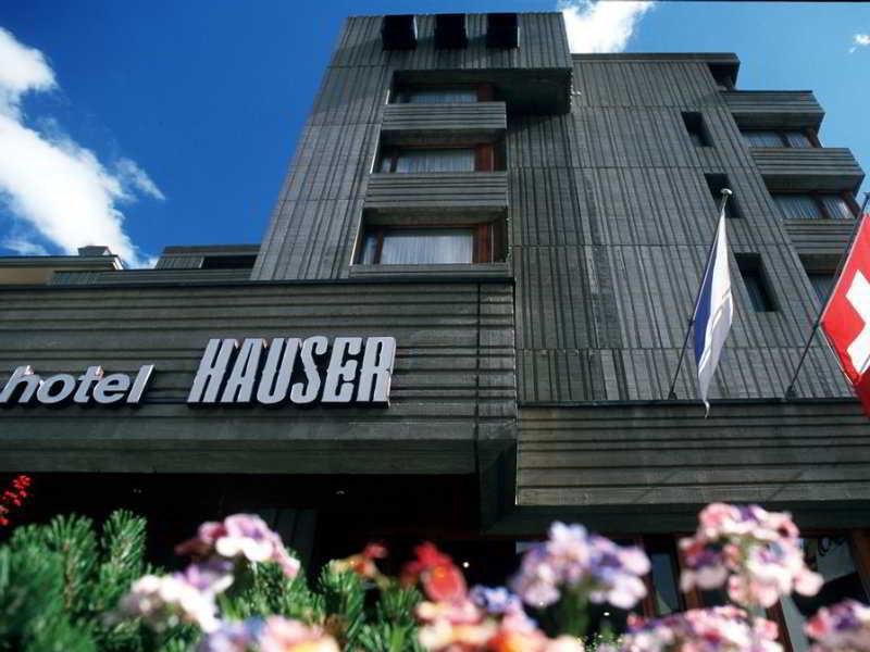 Hauser Hotel St. Moritz Exterior foto